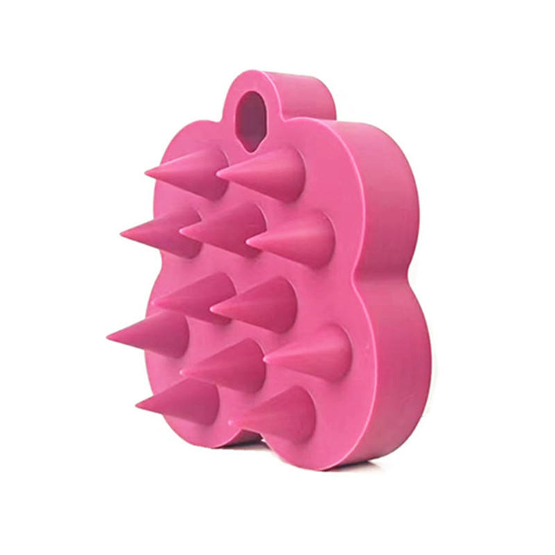 Silicone Comb Shampoo Hair Washing Brush Hair Scrubber for Cat and Dog