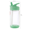 400ml BPA FREE Tritan Custom Pattern Water Bottle for Kids Plastic Children Water Bottle with Straw