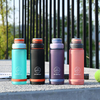500Ml Botella De Agua Para Gimnasio Plastic Gym Sports Bpa Free Tritan Water Bottle With Time Marker
