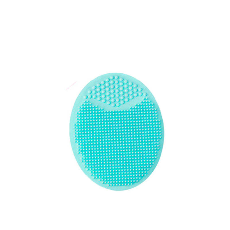 Portable Soft Facial Cleaning Brushes Scrub Silicone Face Washing Massage Cleaner Silicone Scrubber Face Brush