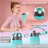 1L Tritan BPA Free Gym Sport Gallon Motivational Drinks Plastic Water Bottle with Time Marker