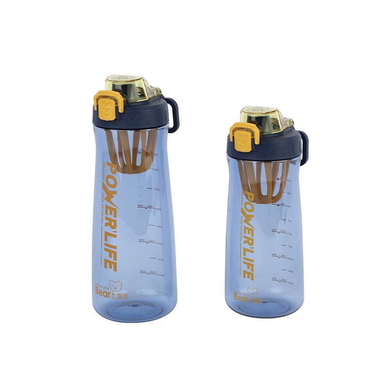 2024 Custom Logo 1400Ml Gym Sport Plastic Drink Water Bottle With Fruit Strainer