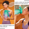 1 Gallon/128oz Motivational Water Bottle with Time Marker & Straw,Leakproof Tritan BPA Free Water Jug