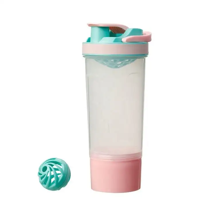 600ml Summer New High Appearance Level Portable Waterproof Durable Practical Plastic Shaker Cup