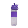 700 ml Outdoor Travel Sports Fitness Portable Anti-Fall Anti-Side Leakage Practical Plastic Cup With Straw