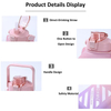 1500ML 2000ML Custom 2 Liter Plastic Water Bottle with Straw Gradient Color with Times to Drink