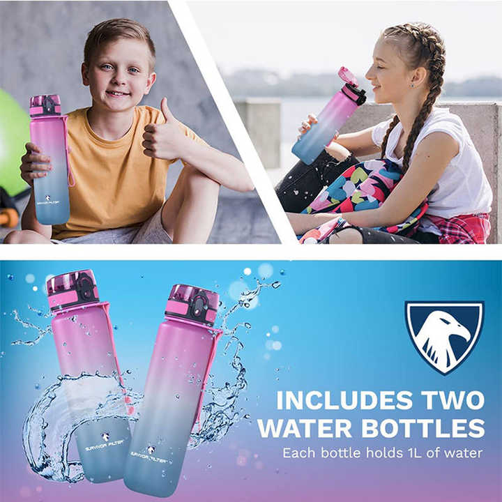 Botellas De Agua Reutilizables Garrafa Motivacional Botella Plastic Water Bottle Gym Bpa Free Bottle Sport