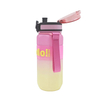 High Quality 750Ml Leak Proof Reusable Plastic Sports Water Drink Bottle Bottles With Scale