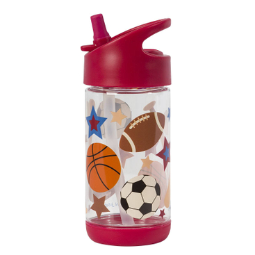 300Ml 500Ml Kids Water Bottle Bpa Free Kids Plastic Water Bottle With Straw and Rope With Custom Logo