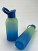1000ML Gradient Color Water Cup Bowling Cup Large Capacity Sports Water Cup Lid Leakproof