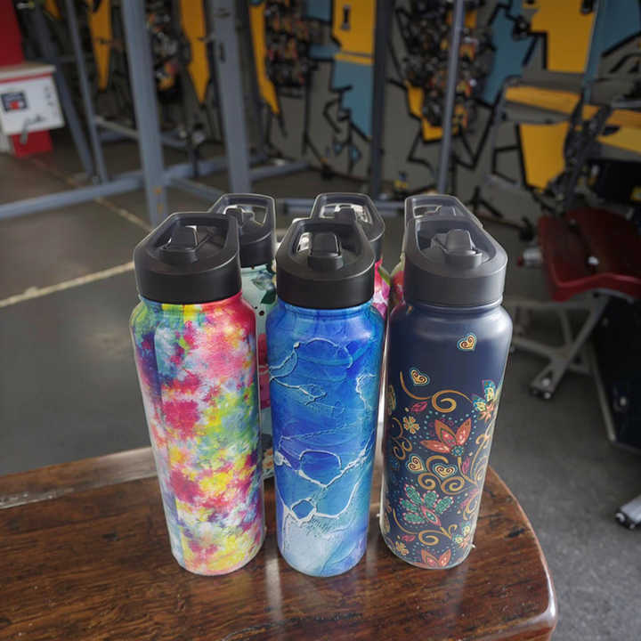 Botellas De Agua Acero Inoxidable Colorful Oem Stainless Steel Drinking Water Bottle With Custom Logo