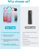 22oz Customized logo Food Grade Free Flavor Water Bottle Plastic Water Bottle With Flavor Pod