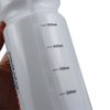 27oz 2024 Time Marker Leak Proof PE Motivational Bicycle Product Sport Frosted Plastic Water Bottle BPA Free