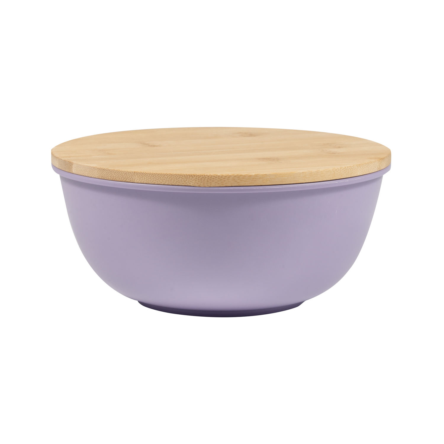 Custom logo Big Capacity 1280ml BPA Free Food Safe PP Material Bowls With Bamboo Lid Dishwasher Safe