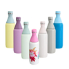 Cola Shape Leak Proof 20oz 34oz Double Wall Insulated Vacuum Flask Portable 304 Stainless Steel Slim Thermos Flask