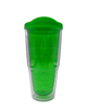 Customized Double Walled BPA Free Direct Drinking Style Transparent Travel Coffee Cup with a Lid