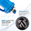 Wholesale Large Capacity 2.2L BPA-Free Plastic Sport Gym Half Gallon Water Bottle