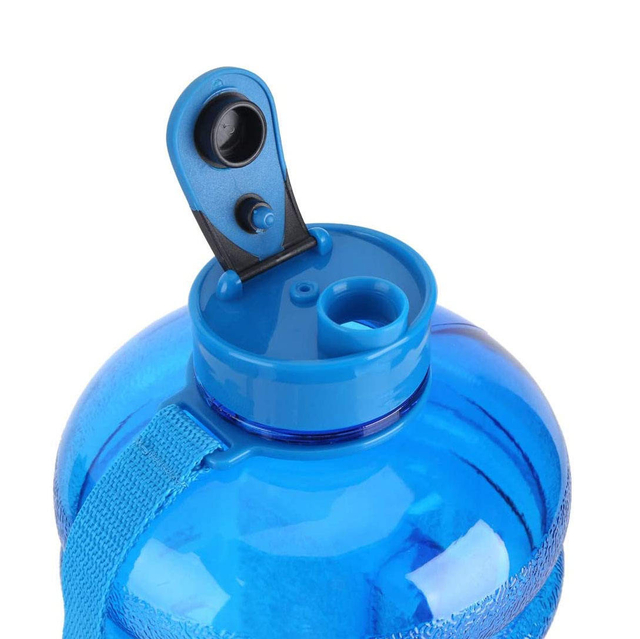 2.2L Half Gallon Water Bottle Sports Gym Bottle with Handle BPA Free Customizable Portable Water Bottle