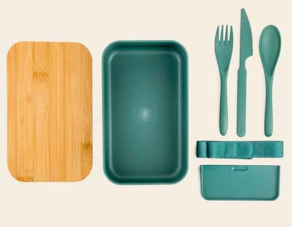 32oz New Portable Leak-proof Children's Lunch Box Made of RPET Material Dishwasher Safe