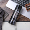 Borosilicate Glass Drinking Water Bottle Water Bottle With Custom Protective Silicone Sleeve