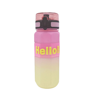 Wholesale Gradient Color Fitness 750ML BPA Free Outdoor Plastic Water Bottle