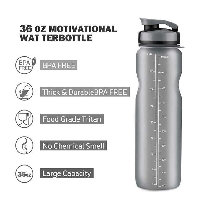 Bottiglia Palestra Botellas De Agua Deportiva 1L Potable 1 Litter Prime Water Bottle for Sport Bottles