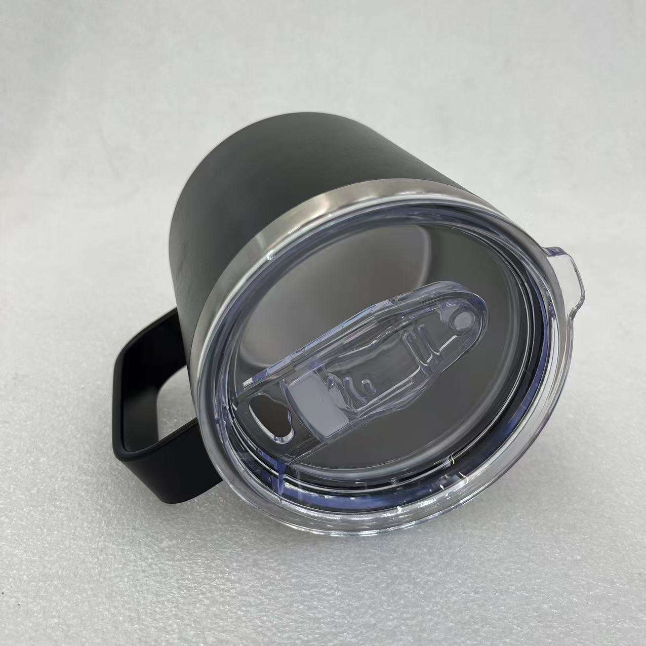 Hot Selling 450Ml Double-Walled Vacuum Insulated Stainless Steel Coffee Mug with Handle 304 Metal Tea Mugs Beer Drinking Cups