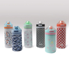 16oz 500ml Kids Keep Hot and Cold Stainless Steel Water Bottles Sports Drinking Bottle Double Wall Silicone Handle
