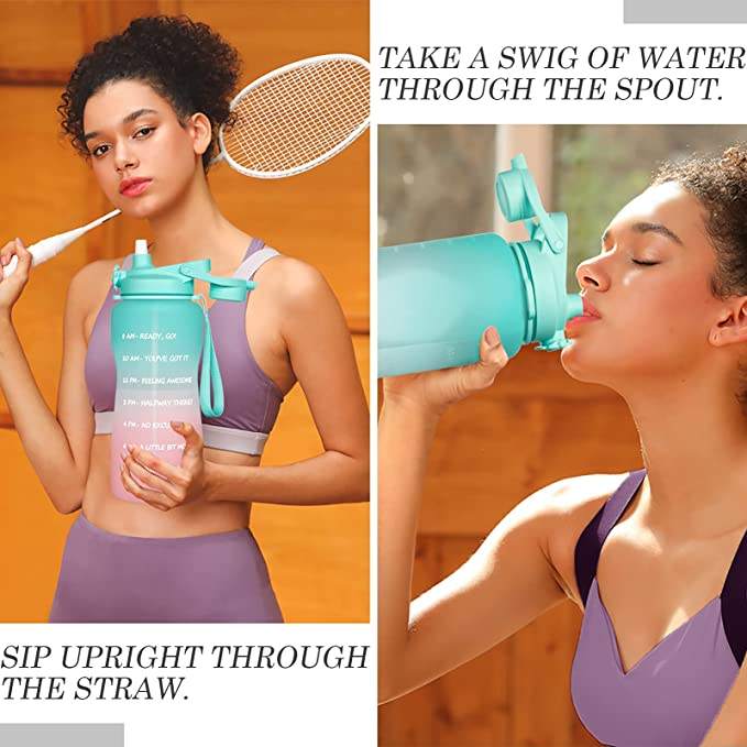 128oz New Design High Quality Export Oriented Plastic Sports Bidon Plastic Water Bottles From Indonesia