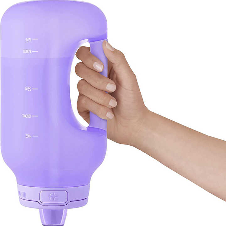Botellas Agua Plastico Bouteille D'Eau Sport Garrafa Motivacional 2L New Design Simple Water Bottles Bottle 64Oz