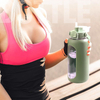 Bottiglia Personalizzata Botella De Agua Tritan Workout 2L Bpa Free Water Bottle With Straw and Handle Bottles