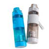 650 ml Filtered Water Bottle Plastic Water with Silicone Sleeve Grip
