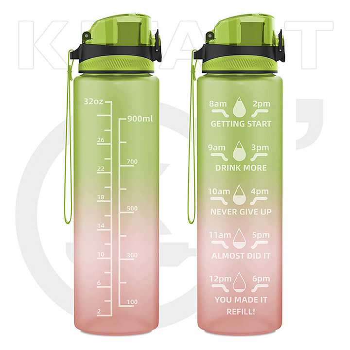 Botella De Agua a Prueba De Fugas Bouteille Deau En Plastics Cute Promotional Plastic Water Bottle Custom Logo