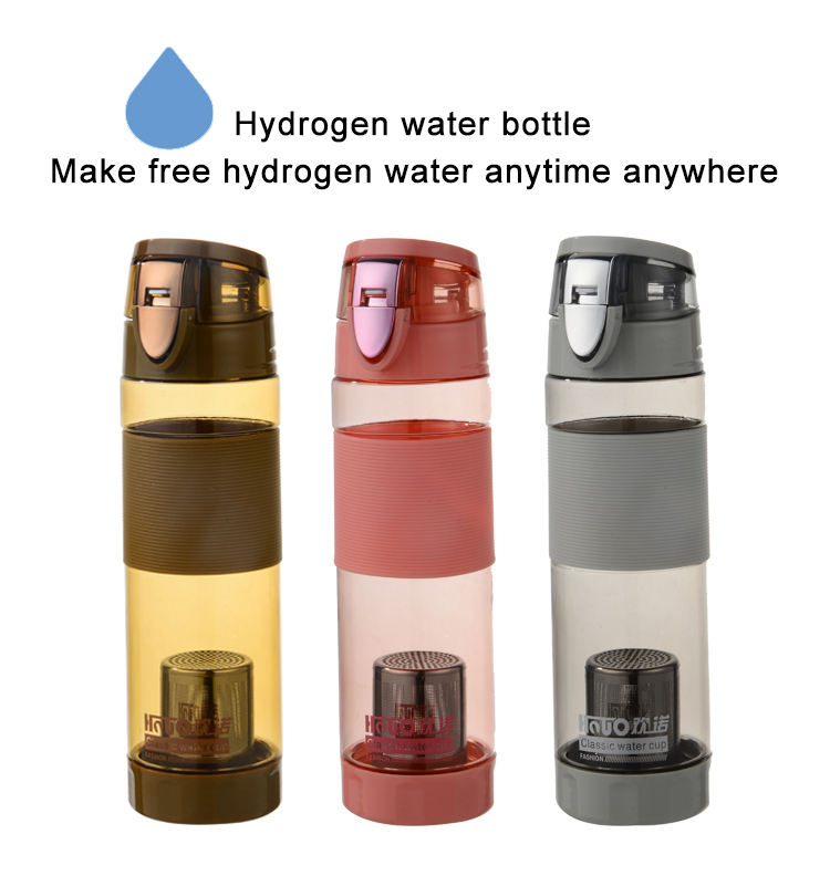 650 ML Sports Water Bottle with Ioniz Ing Alkaline Water Filter