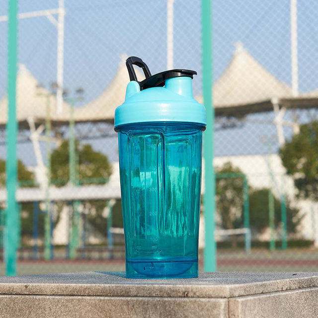 Wholesale 600Ml Plastic Gym Sports Protein Shaker Bottle