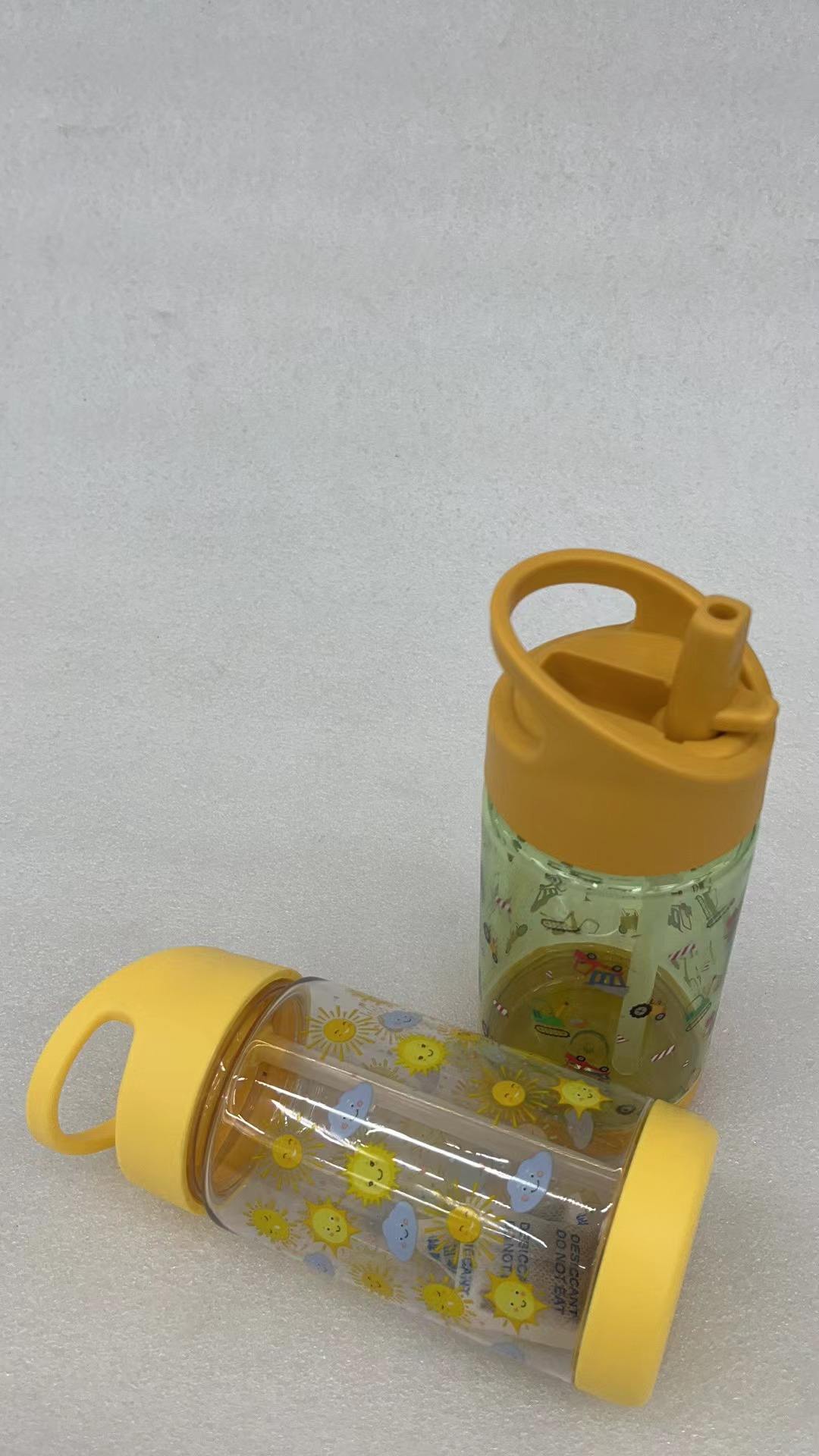 400ML TRITAN Bpa Free Direct Kids Leak Proof Drinking Water Bottle With Straw