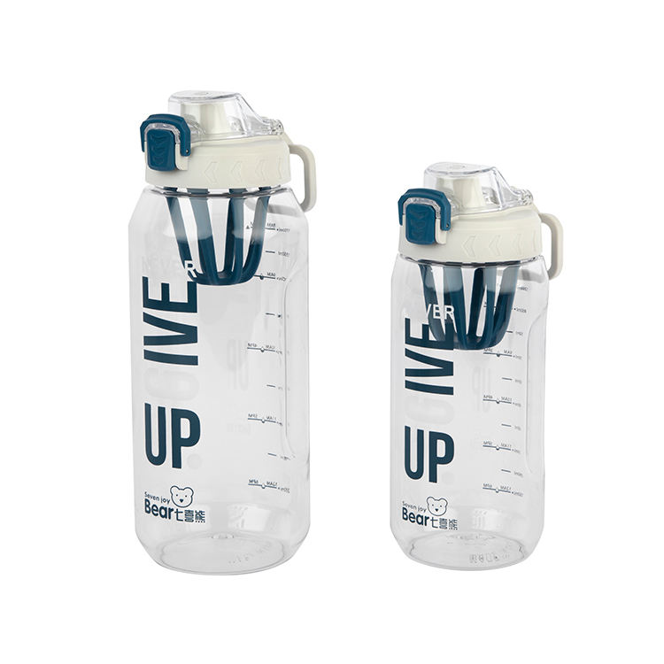 2Litre 2L Drinking Bottle 2000 Ml 2000Ml Gym Sport Plastic Water Bottle