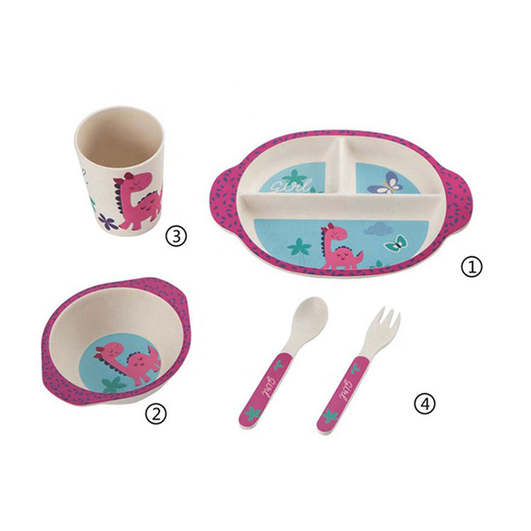 Sustainable Bamboo Fiber Dinnerware Made in China