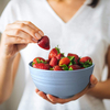 Rpet Plastic Bowl with Plate Is a Classic Design to Suit Your Vintage Kidtchen