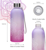 21OZ BPA Free Non Toxic Tritan Plastic Water Bottle Leakproof Unbreakable Sport Water Bottle With Strap