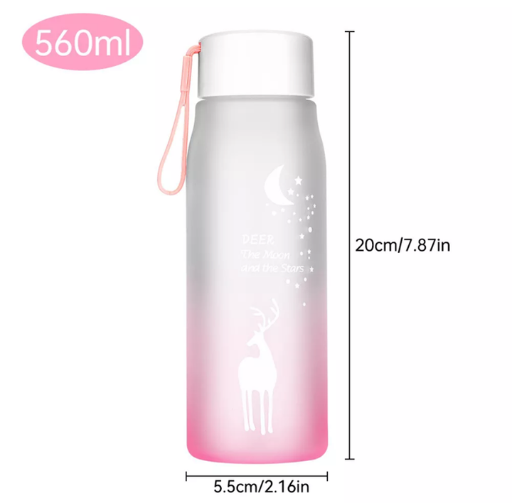 Customized Logo Water Bottle Botellas De Plastico Para Agua 20 Oz 20Oz Cute Water Bottle for Adults