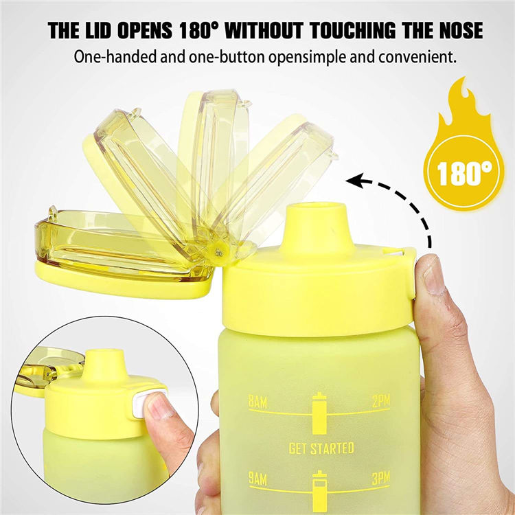 Customisable 750Ml 1000Ml Botellas De Agua Gimnasio Plastic Sports Water Bottles Drinking Bottles 750Ml