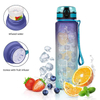 Bouteille Deau Custom Botellas De Gym Custom Measure Gym Large Water Bottle With Motivational Time Marker Bottles