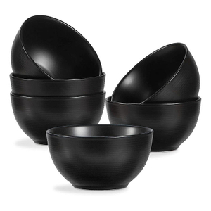 R-PET 28 oz Large Soup Bowls for Kitchen 6 Inch Bowls Microwave and Dishwasher Safe Deep Serving Bowl Set