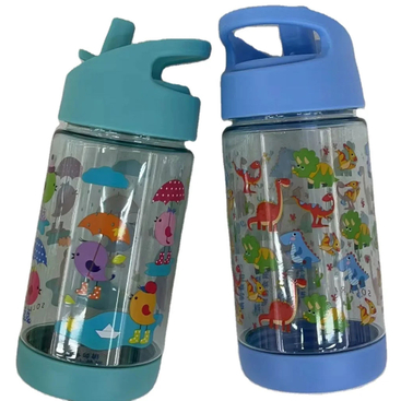 400ML TRITAN Bpa Free Direct Kids Leak Proof Drinking Water Bottle With Straw