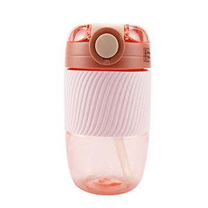 Environmentally Friendly Plastic Water Bottle Fresh Juice Beverage Bottle Milk Coffee Tea Double Drinking Bottle
