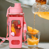 Custom logo Top Seller 900ml BPA Free Tritan Two Ways to Drink Plastic Water Bottles with Straw and Drink Straight