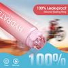 Factory Gradient Color BPA-Free 1L Fitness Outdoor Sports Water with Time Marked Large Plastic Incentive Water Bottle