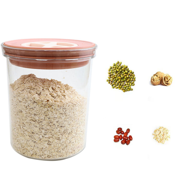 High Quality Airtight Plastic Preservation Storage Containers for Camping Snack Foods
