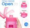 32oz Motivational Water Bottle with Time Marker Custom LOGO BPA Free Plastic Water Bottles Wholesale